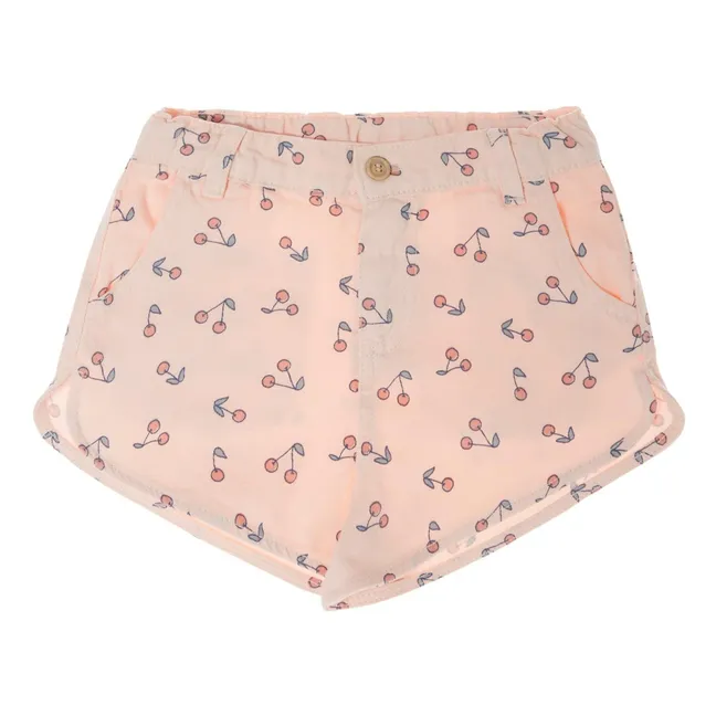 Pantaloncini alla ciliegia | Rosa Pallido