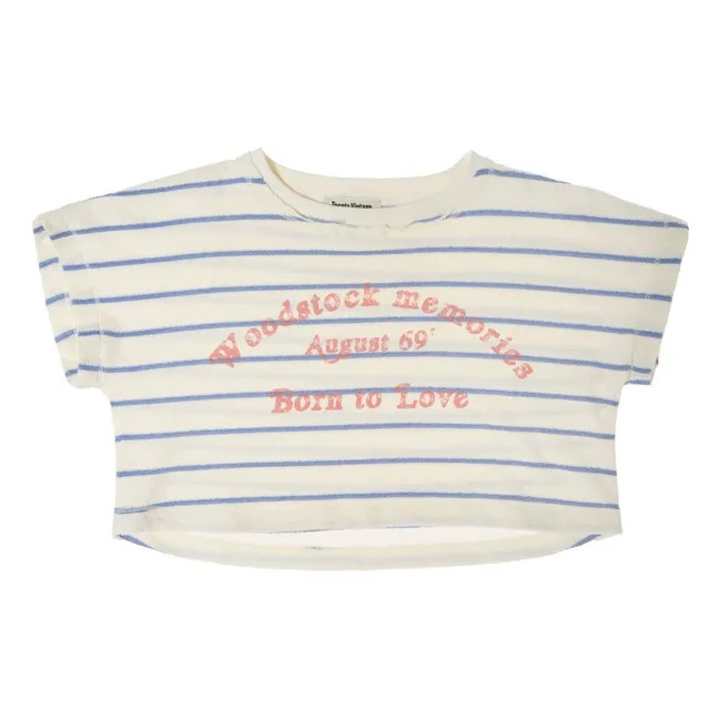 Camiseta Woodstock Stripes | Crudo