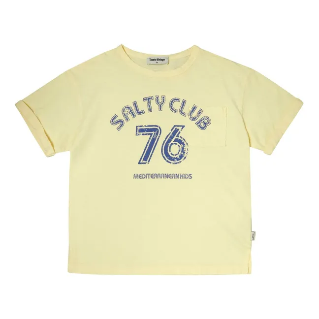Maglietta Salty Club | Giallo