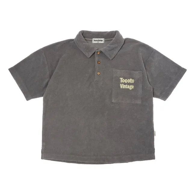 Camiseta esponja | Gris Antracita