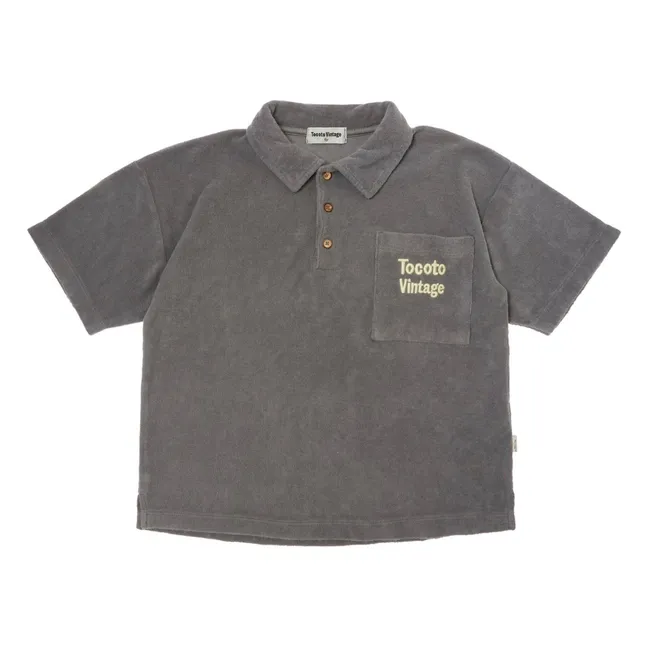 T-shirt Eponge | Gris anthracite