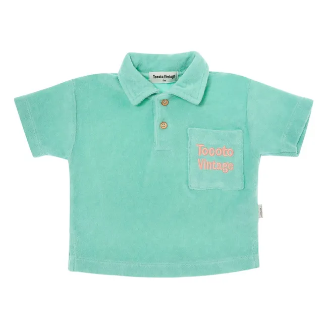 Maglietta di spugna | Turquoise