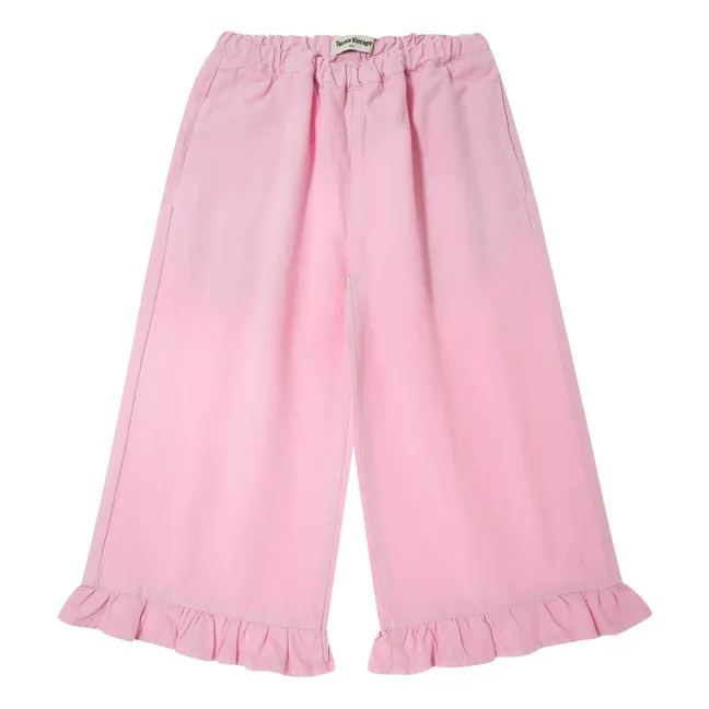 Pantalones con volantes | Lila