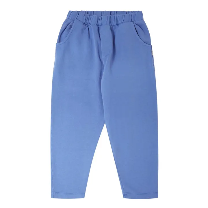 BLUE FLEECE GIRLS JOGGER - BLUE