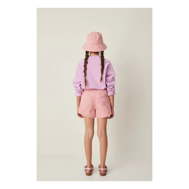 Short Léopard | Corail