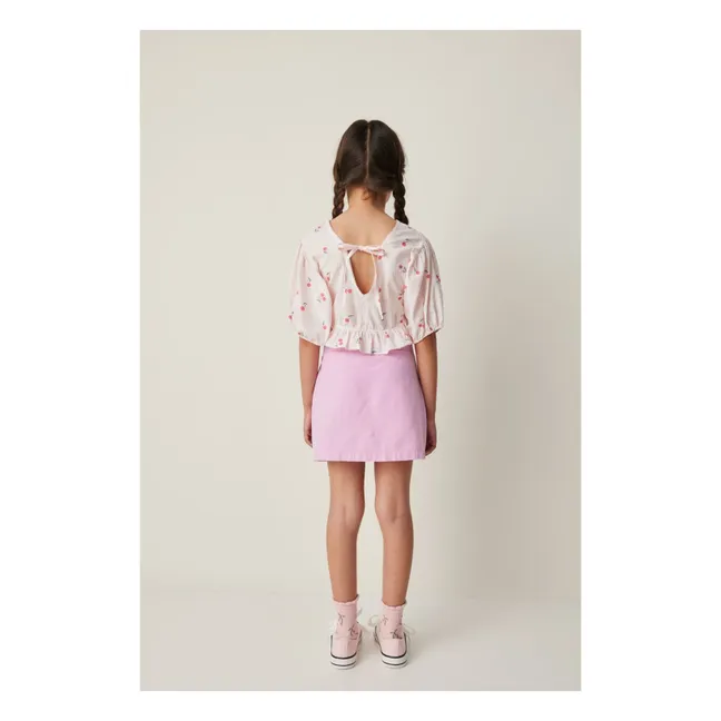 Camicetta con maniche a 3/4 Cherry | Rosa Pallido