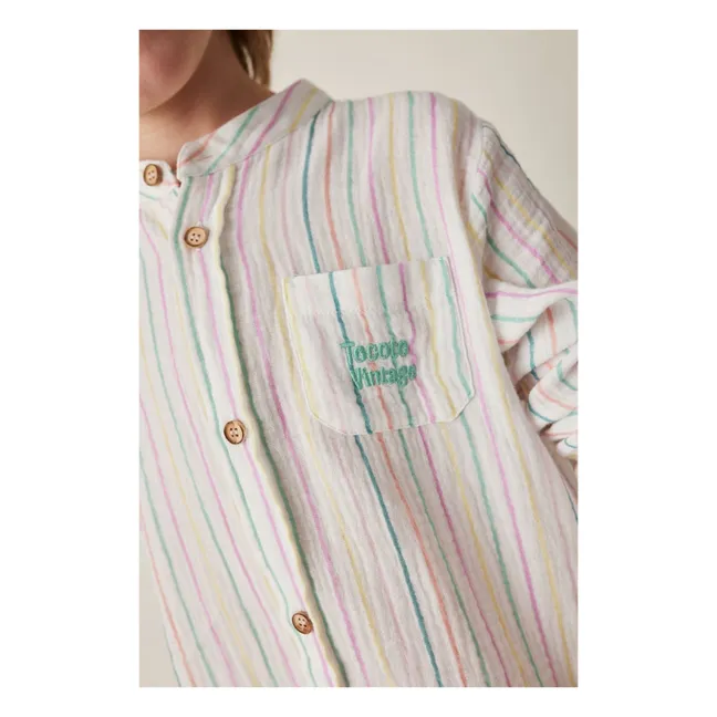 Camicia a righe | Bianco