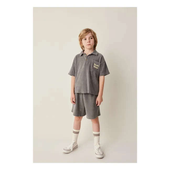 Camiseta esponja | Gris Antracita