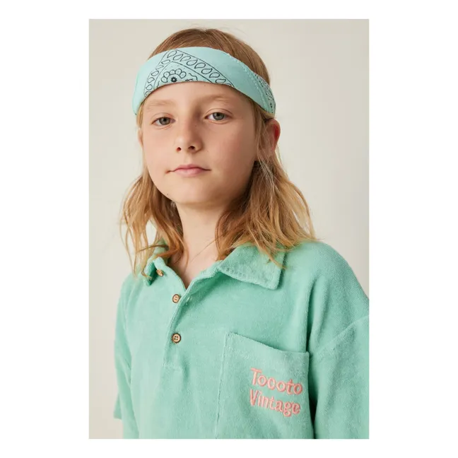 Maglietta di spugna | Turquoise
