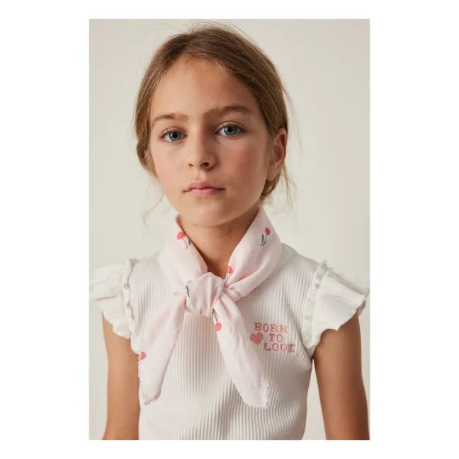 Camiseta de tirantes acanalada | Crudo
