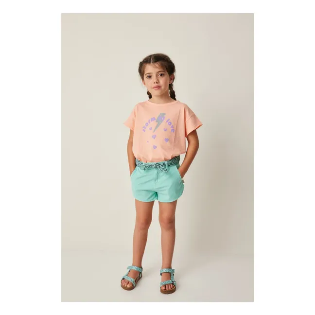 T-Shirt Storm Of Love | Korallenfarben