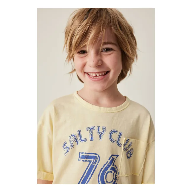 Maglietta Salty Club | Giallo