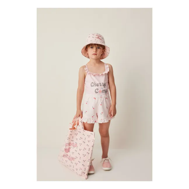 Maillot de bain Cerises | Rose pâle