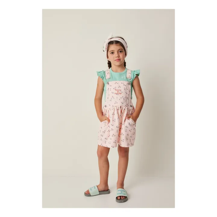 Cherry Salopette Dress | Pink- Product image n°1