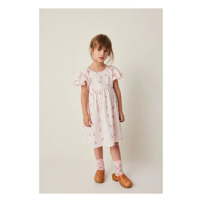 Kleid Kirschen | Blassrosa