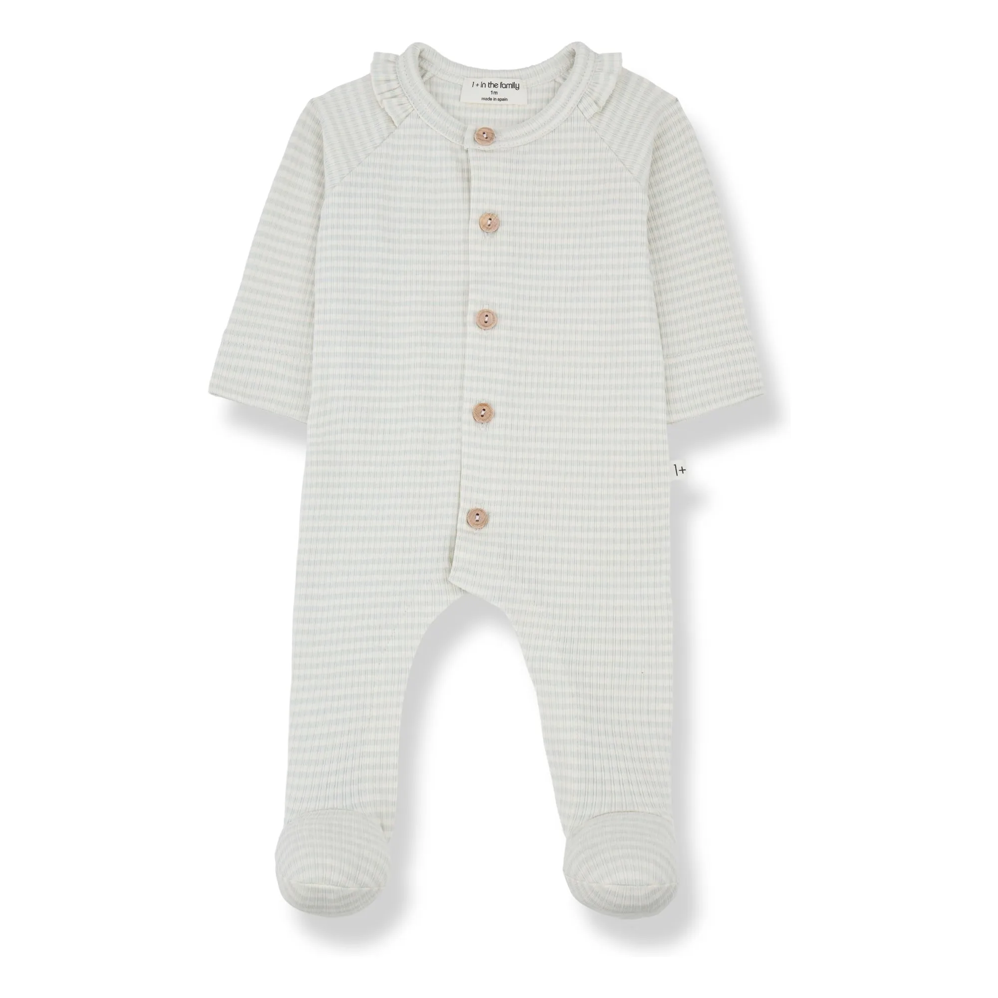 1+ In The Family Green Water Pyjamas With Cari Feet