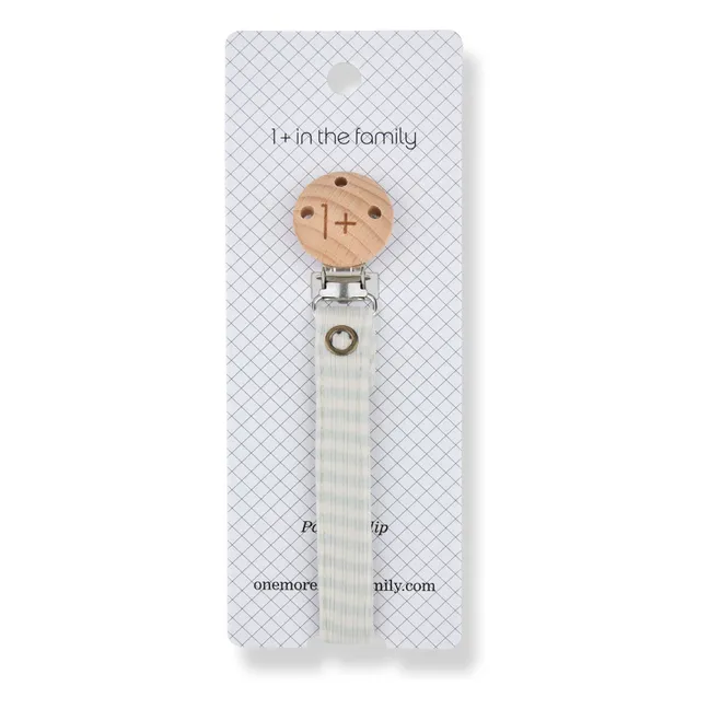 Aina pacifier hook | Green water