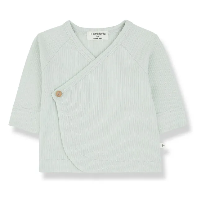 T-Shirt Herzausschnitt Elodie | Seladon