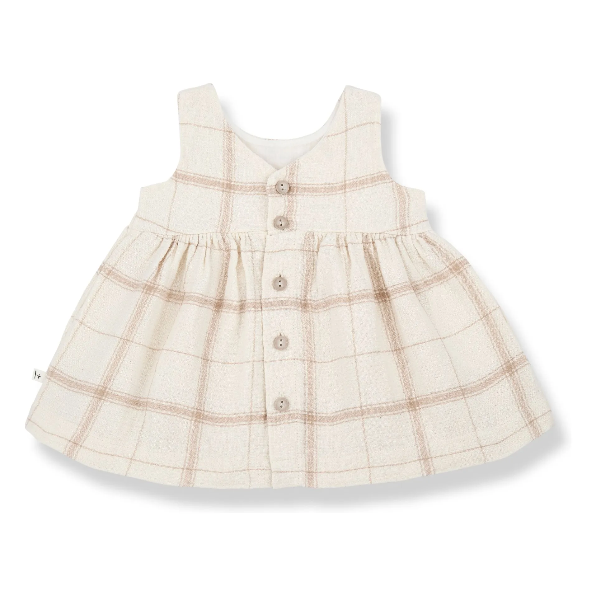Robe Cleopatra | Ecru- Image produit n°1