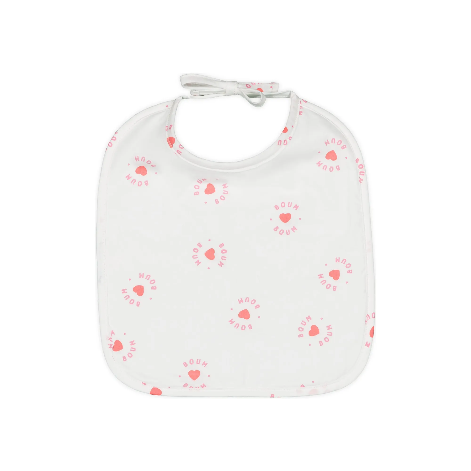 Rose In April White Bib Anna Boum Boum