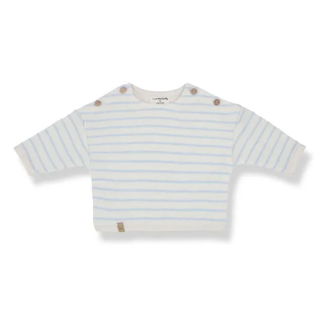 Sweat Enzo Eponge | Bleu pâle