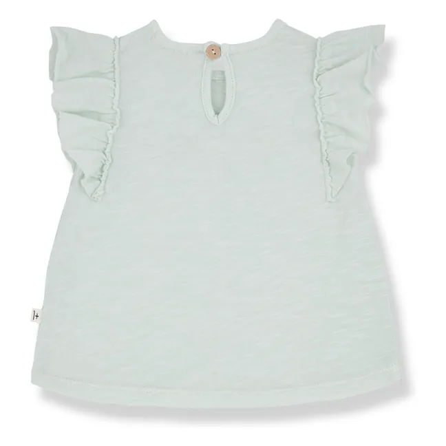 Top Amaranta | Verde acqua