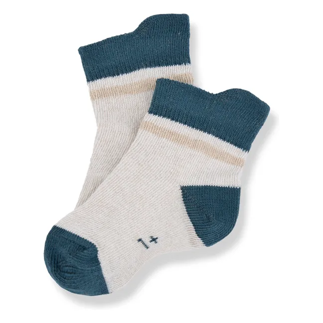 Pipo socks | Petrol blue