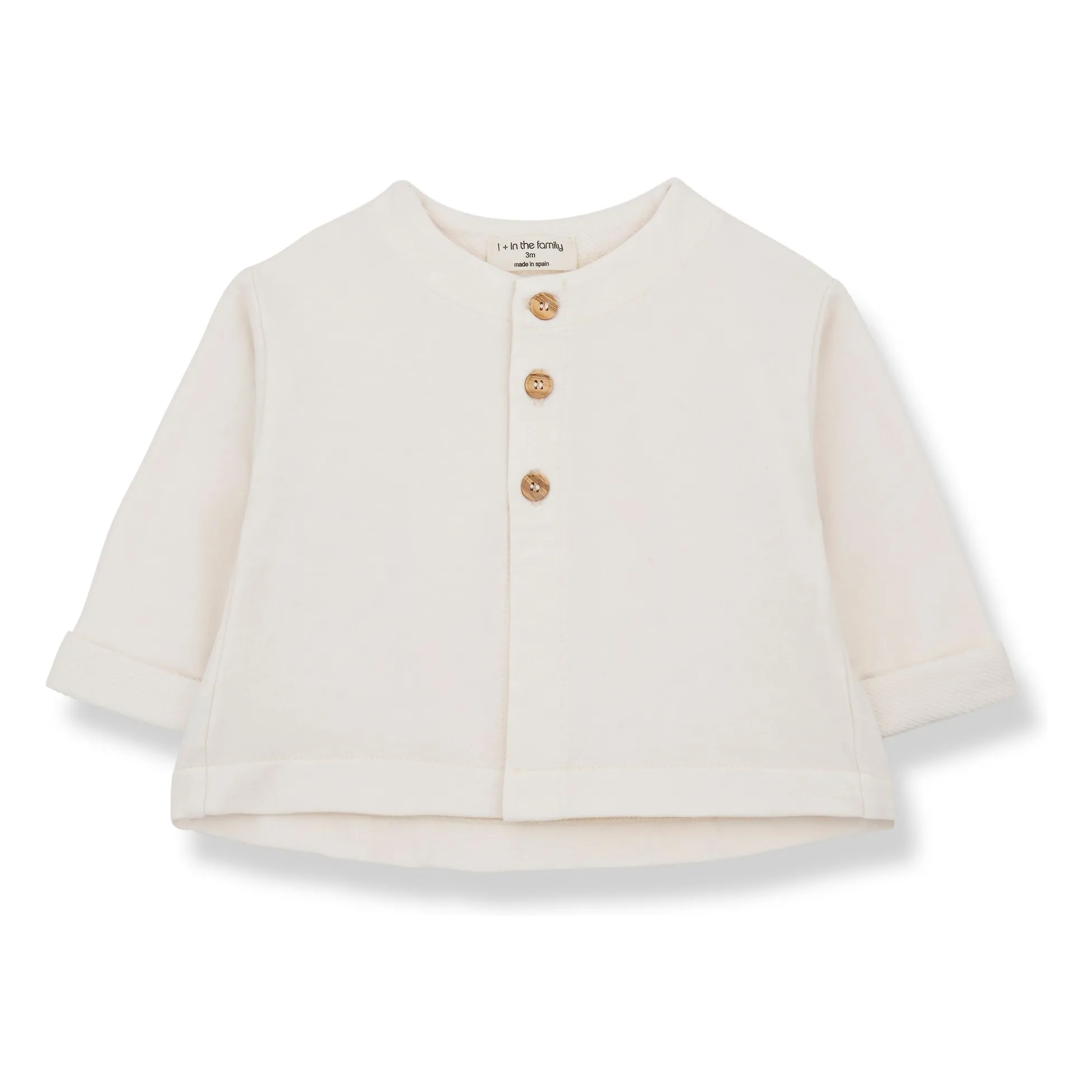 1+ In The Family Ecru Itziar Fleece Vest