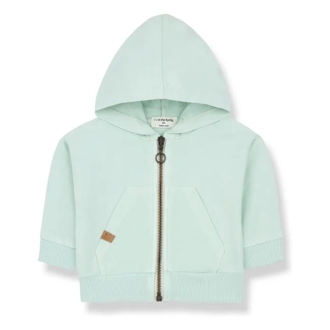 Koldo Zip Sweat | Green water