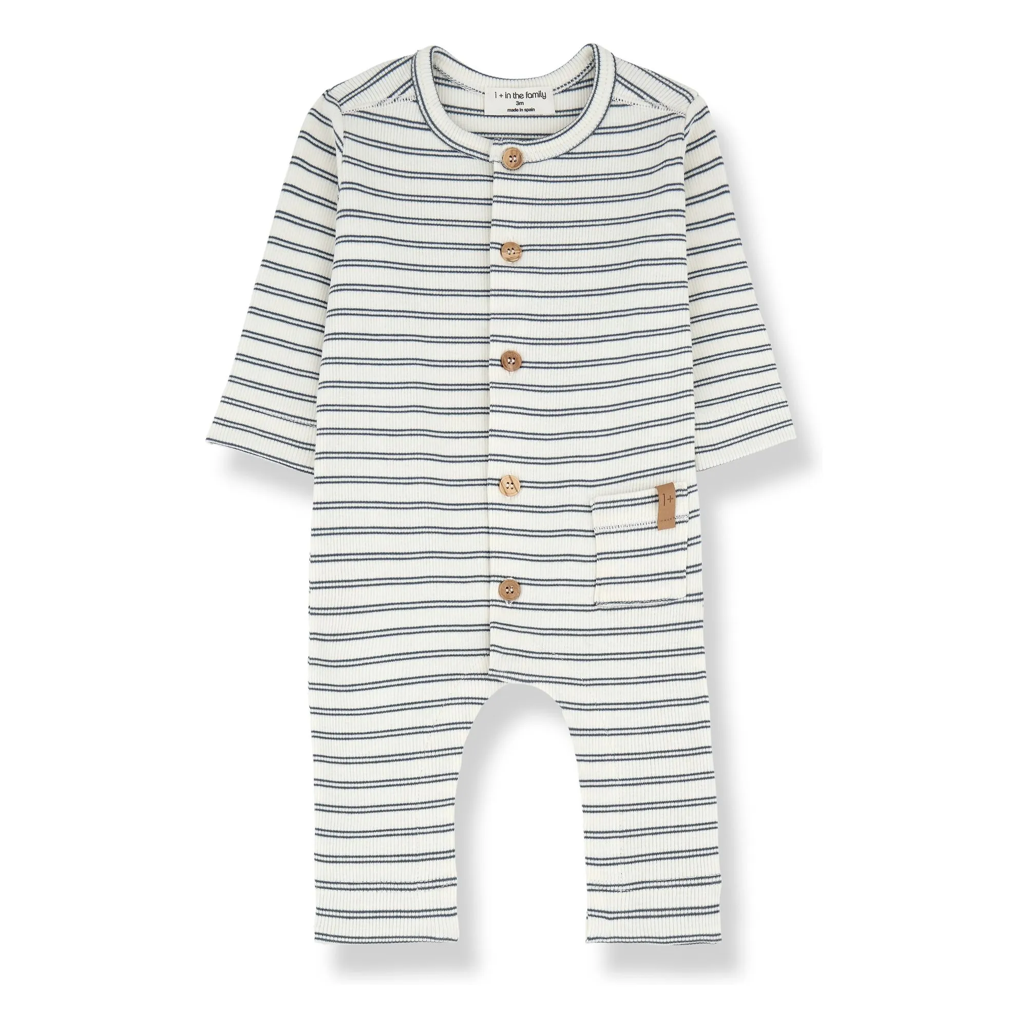 1+ In The Family Petrol Blue Sander Jumpsuit