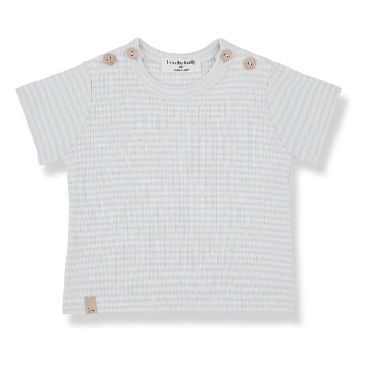 T-Shirt Jon | Bleu pâle- Image produit n°0