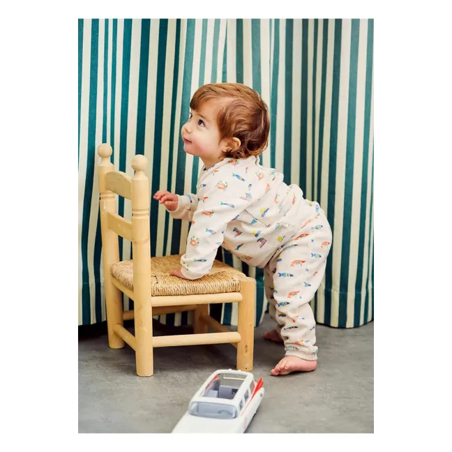 Pantalon Felibert Eponge Bio | Ecru