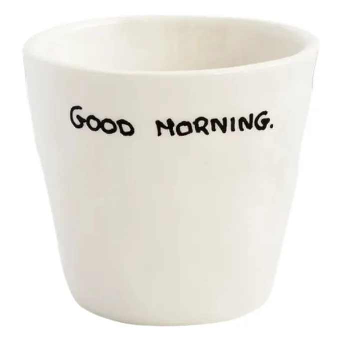 Anna + Nina Cream Good Morning Espresso Cup