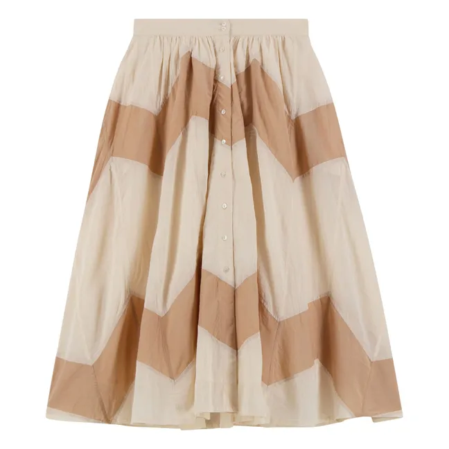 Jerem Patch Rock Bio-Baumwolle | Nude Beige