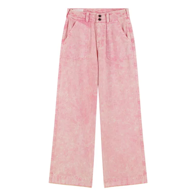 Jeans Prag Plain Bio-Baumwolle | Rosa