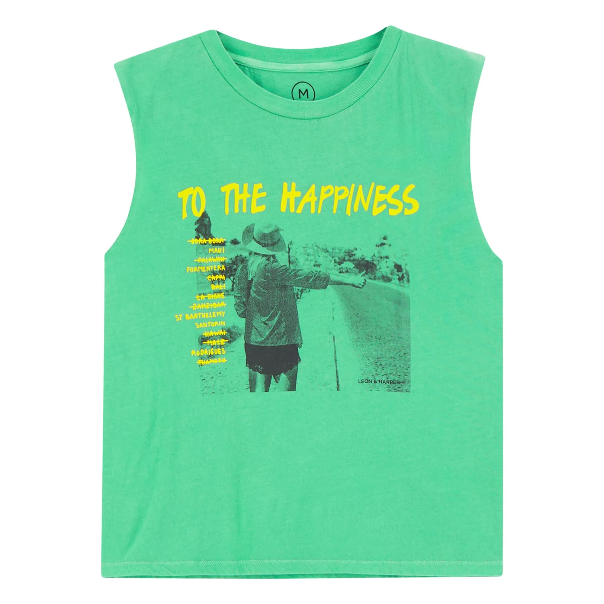 Leon & Harper Green Top Dode Road Organic Cotton