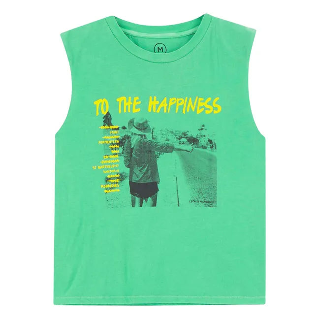 Top in cotone organico Dode Road | Verde