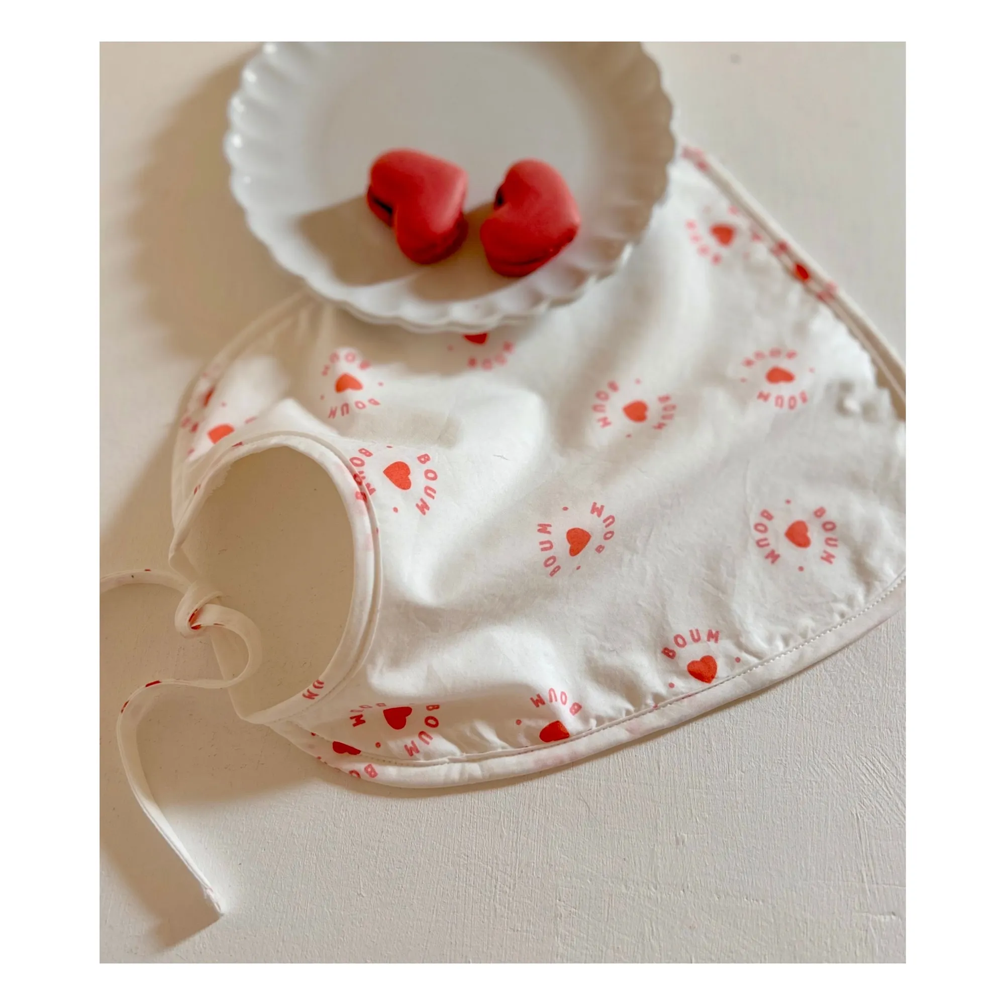 Rose in April - Bavoir Anna Boum Boum (Rose in April) - Image 2