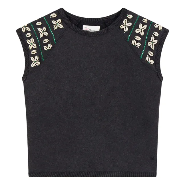 Sirop Shell Organic Cotton Sweatshirt | Carbon