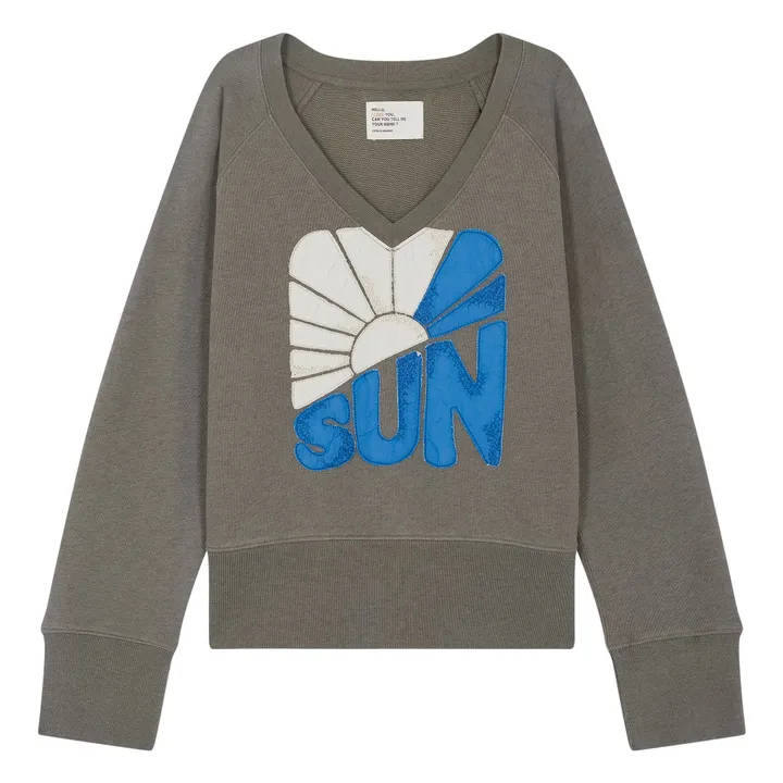 Sweat Shavi Sun Coton Bio | Carbone- Image produit n°0