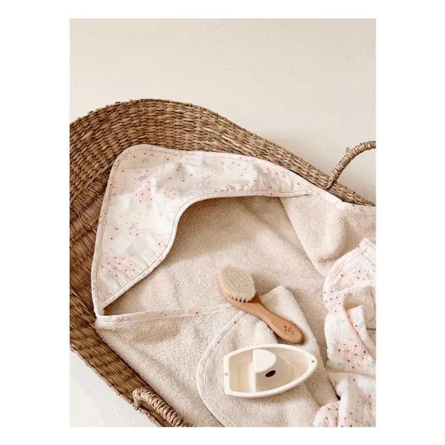Colette May bath cape | Powder pink