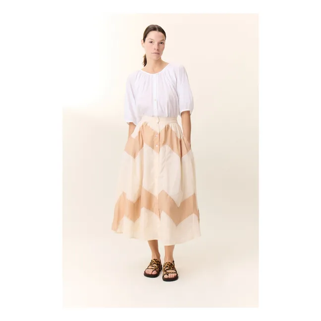 Jerem Patch Rock Bio-Baumwolle | Nude Beige