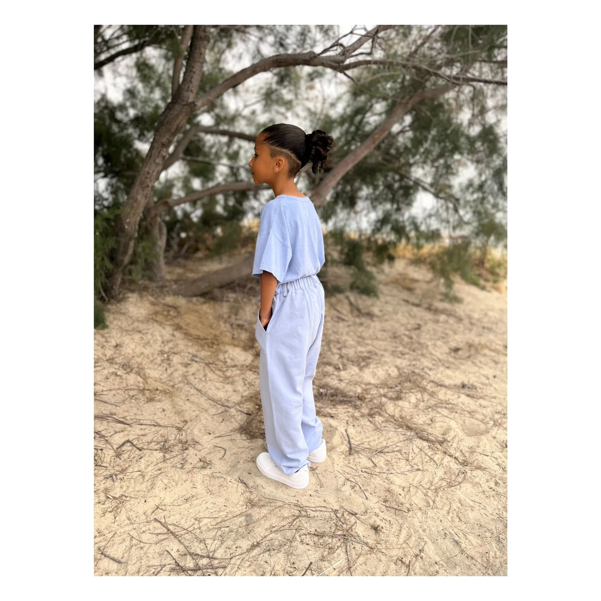 Pantalon Luigi | Bleu Clair- Image produit n°5