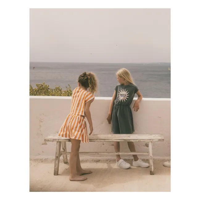 Camiseta Jodie Algodón orgánico | Naranja
