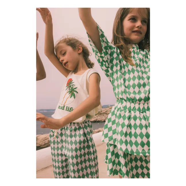 Jupe Lila Coton Bio | Vert