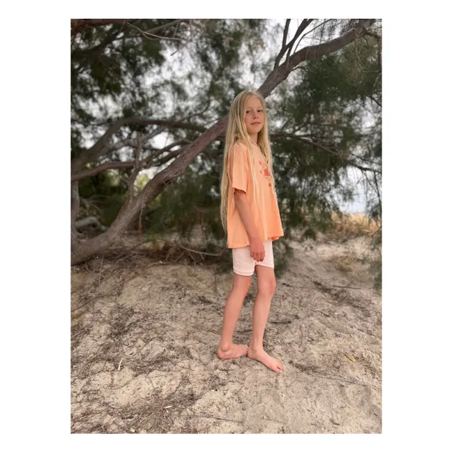 T-shirt Dylan Coton Bio | Rose pêche
