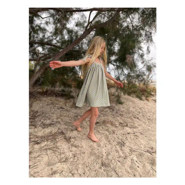 Kleid Margot Bio-Frottee | Seladon