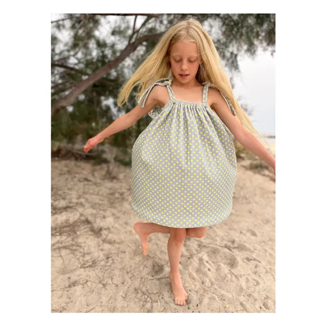 Kleid Margot Bio-Frottee | Seladon