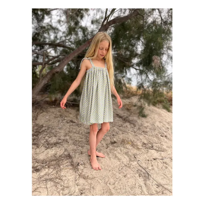 Kleid Margot Bio-Frottee | Seladon