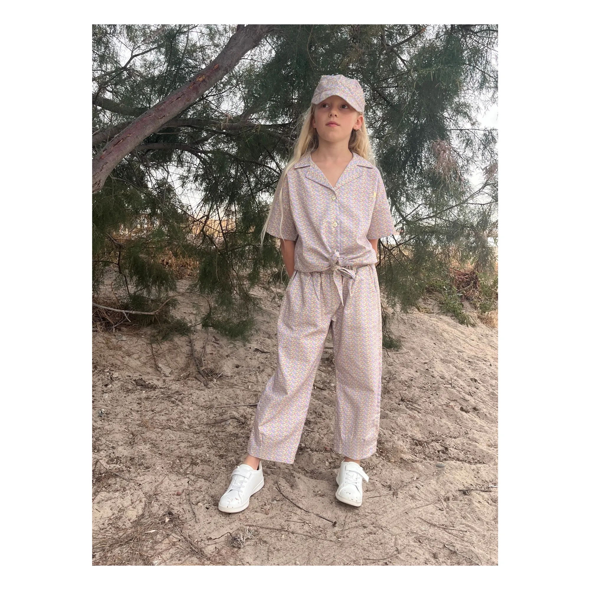 Pantalon Elia | Mauve- Image produit n°1